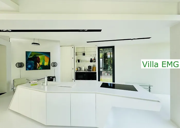 Vila Einzigartige Luxus Design Emg Nah Muenster Mit Garten Direkt An Der Ems, Bis Max 10 Personen Warendorf