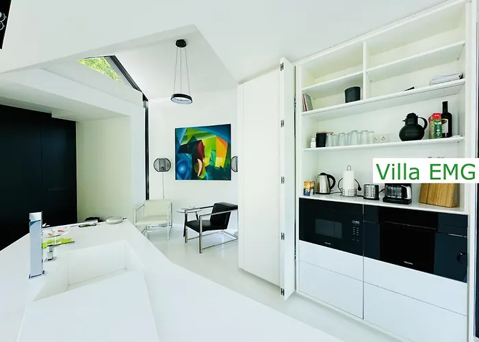 Einzigartige Luxus Design Emg Nah Muenster Mit Garten Direkt An Der Ems, Bis Max 10 Personen Vila *