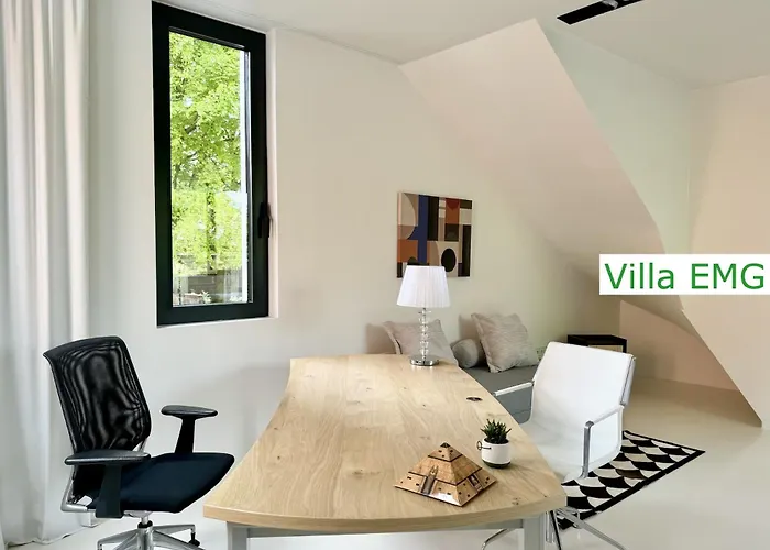 Einzigartige Luxus Design Emg Nah Muenster Mit Garten Direkt An Der Ems, Bis Max 10 Personen *