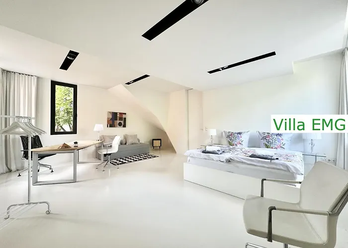 Einzigartige Luxus Design Emg Nah Muenster Mit Garten Direkt An Der Ems, Bis Max 10 Personen Vila *