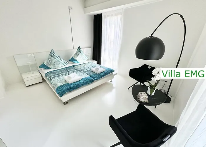 Einzigartige Luxus Design Emg Nah Muenster Mit Garten Direkt An Der Ems, Bis Max 10 Personen Warendorf