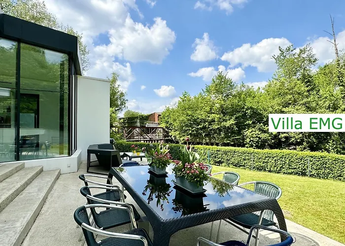 Einzigartige Luxus Design Emg Nah Muenster Mit Garten Direkt An Der Ems, Bis Max 10 Personen Vila