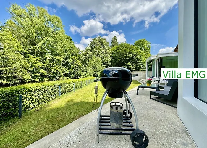 Vila Einzigartige Luxus Design Emg Nah Muenster Mit Garten Direkt An Der Ems, Bis Max 10 Personen