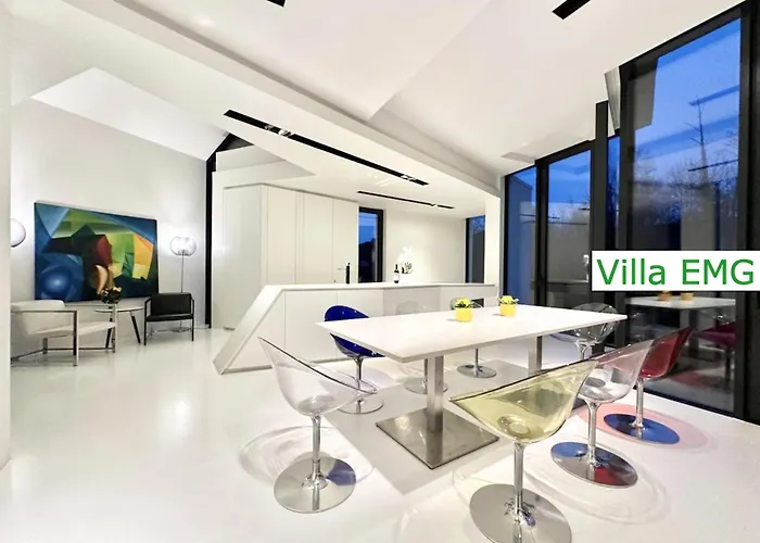 Vila Einzigartige Luxus Design Emg Nah Muenster Mit Garten Direkt An Der Ems, Bis Max 10 Personen